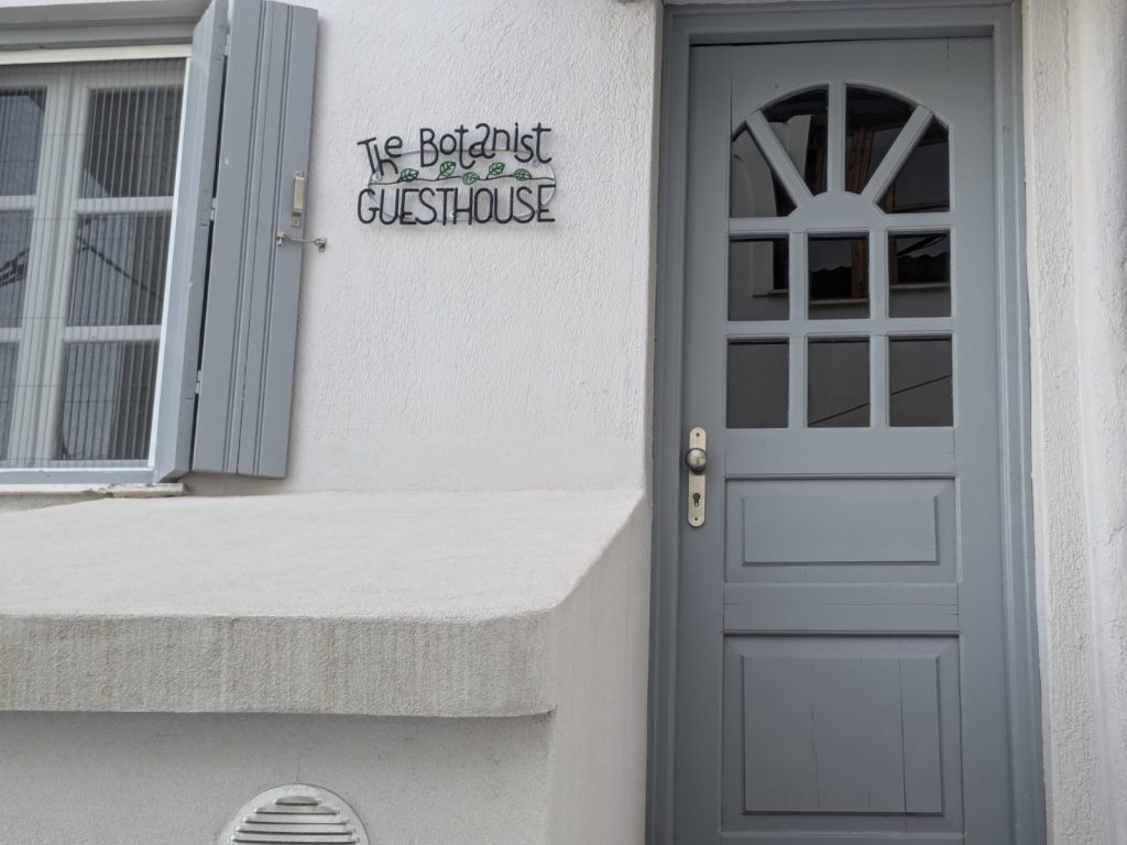 TheBotanistGuesthouse entrance 2